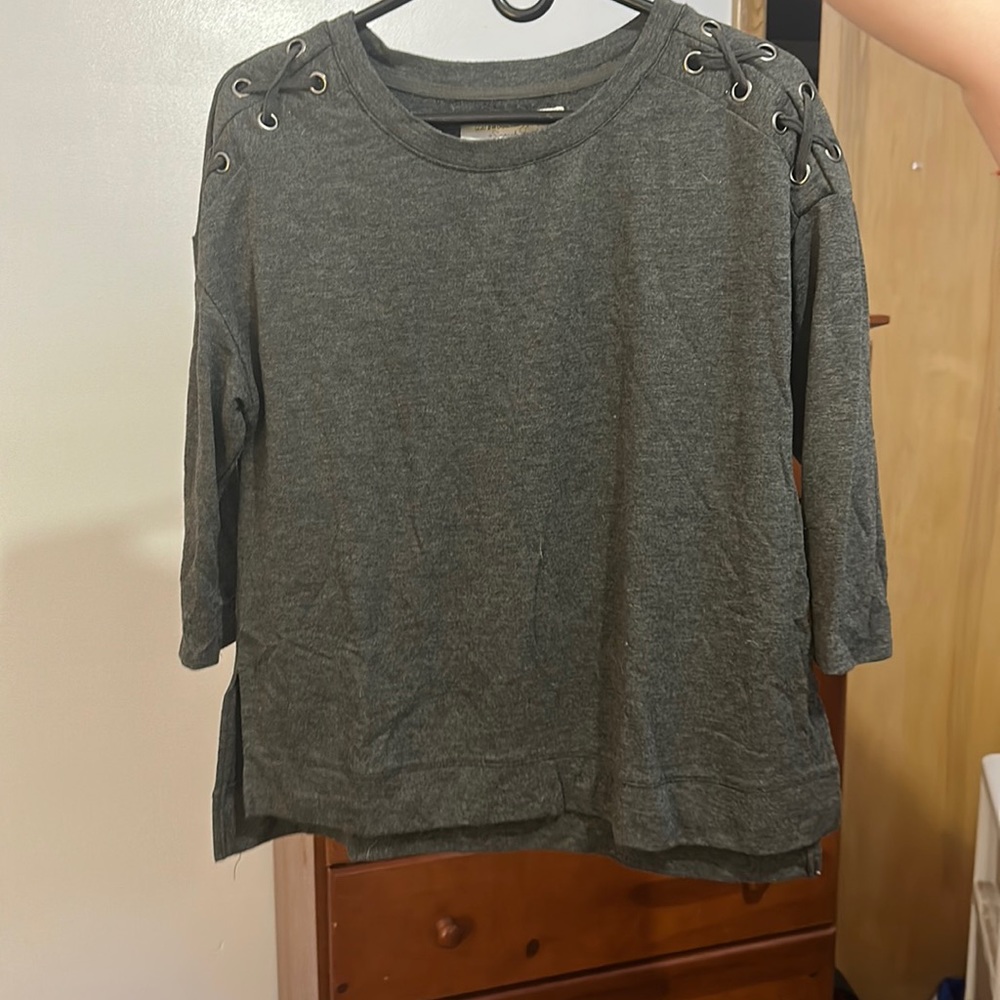 Dark gray sweater size S worn like 3 times